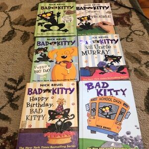 Bad Kitty Hardcover and soft cover Book Set - Colorful Children's Collection
